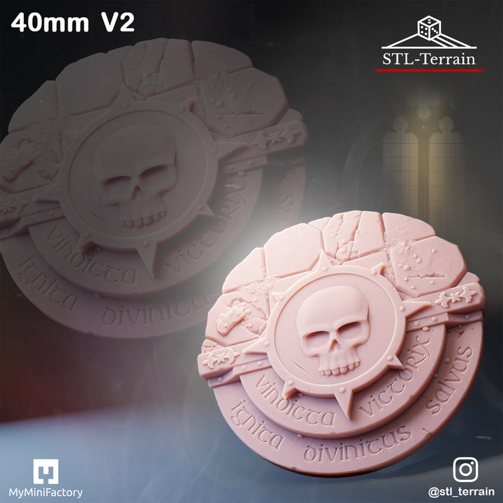 Toppers - Gothic Temple Ruins - 40 - Impression 14k - Nettoyage ultrason - SET 3