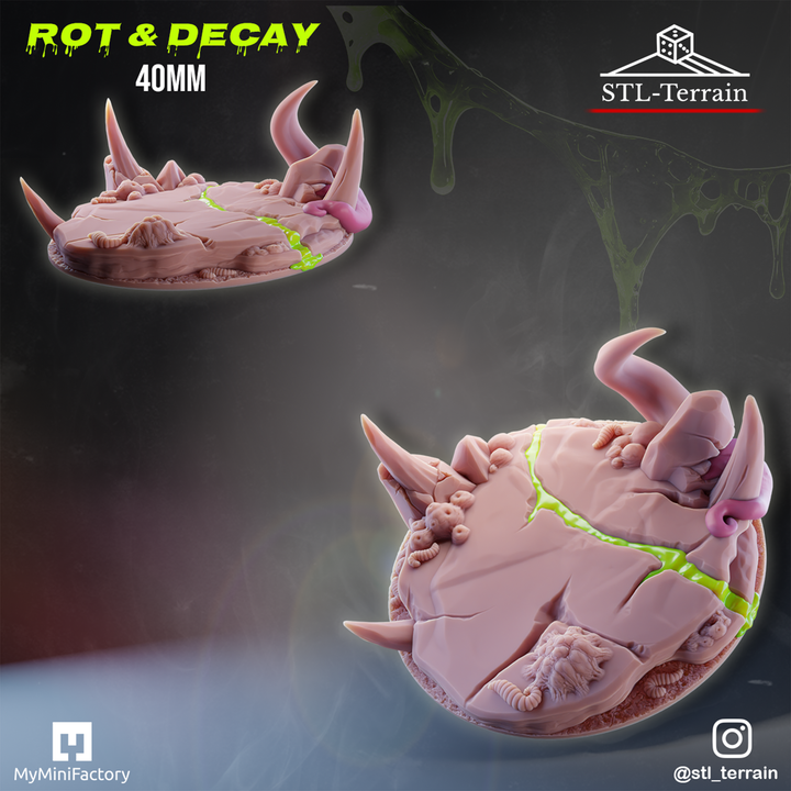 Toppers - Rot & Decay- 40 - Impression 14k - Nettoyage ultrason - SET 3