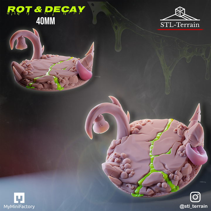 Toppers - Rot & Decay- 40 - Impression 14k - Nettoyage ultrason - SET 3