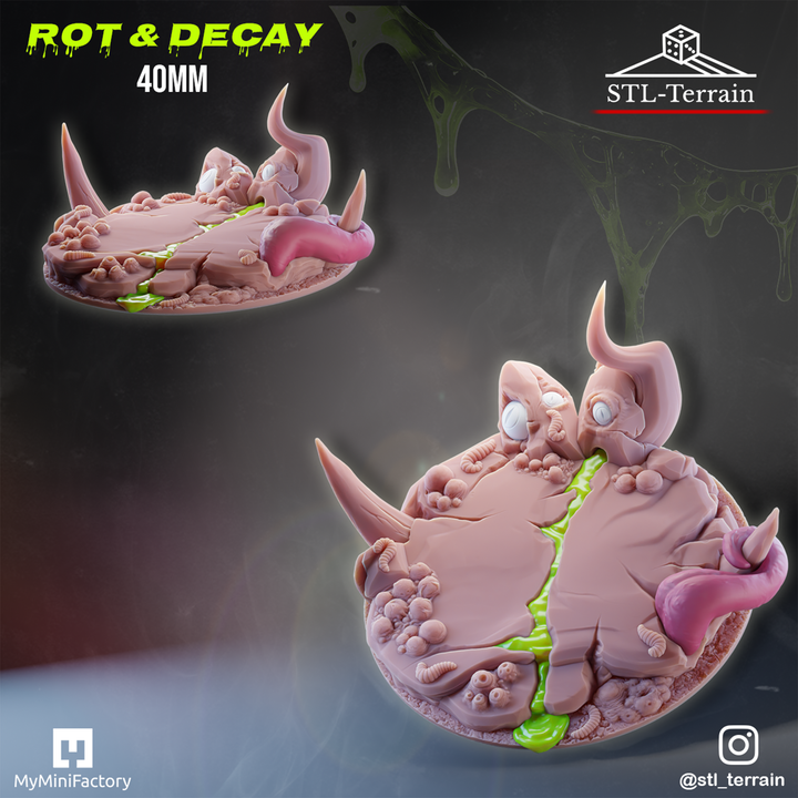 Toppers - Rot & Decay- 40 - Impression 14k - Nettoyage ultrason - SET 3