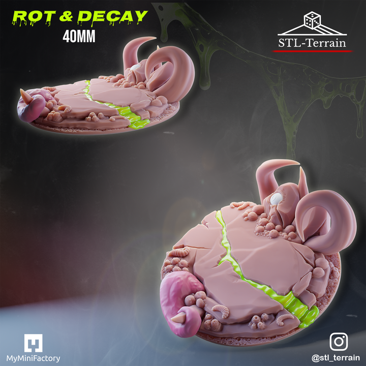 Toppers - Rot & Decay- 40 - Impression 14k - Nettoyage ultrason - SET 3