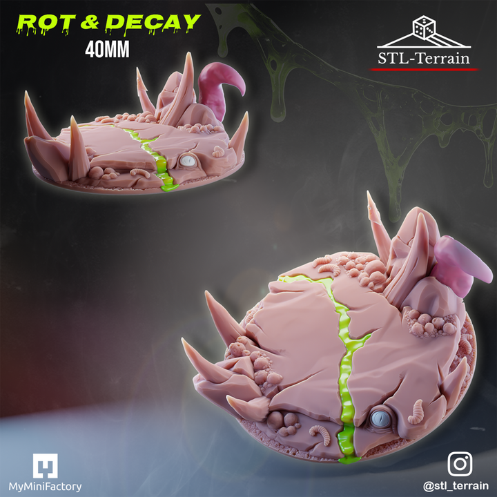 Toppers - Rot & Decay- 40 - Impression 14k - Nettoyage ultrason - SET 3