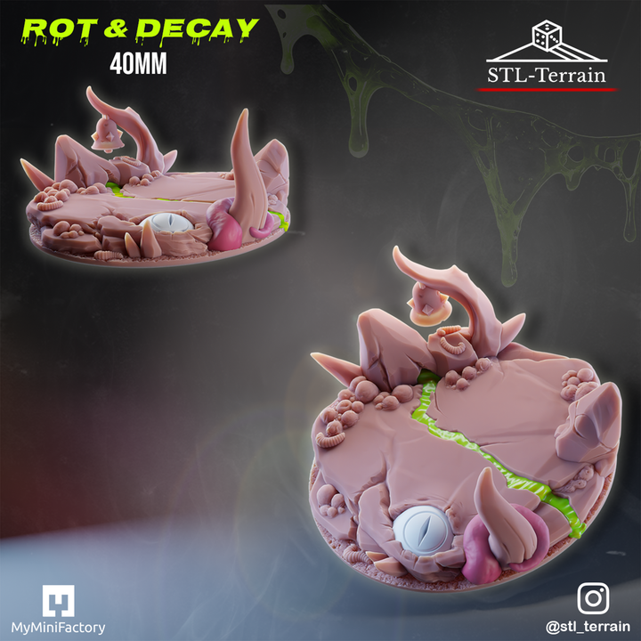 Toppers - Rot & Decay- 40 - Impression 14k - Nettoyage ultrason - SET 3